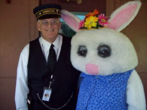 April 16 Easter Bunny Train 2 PM